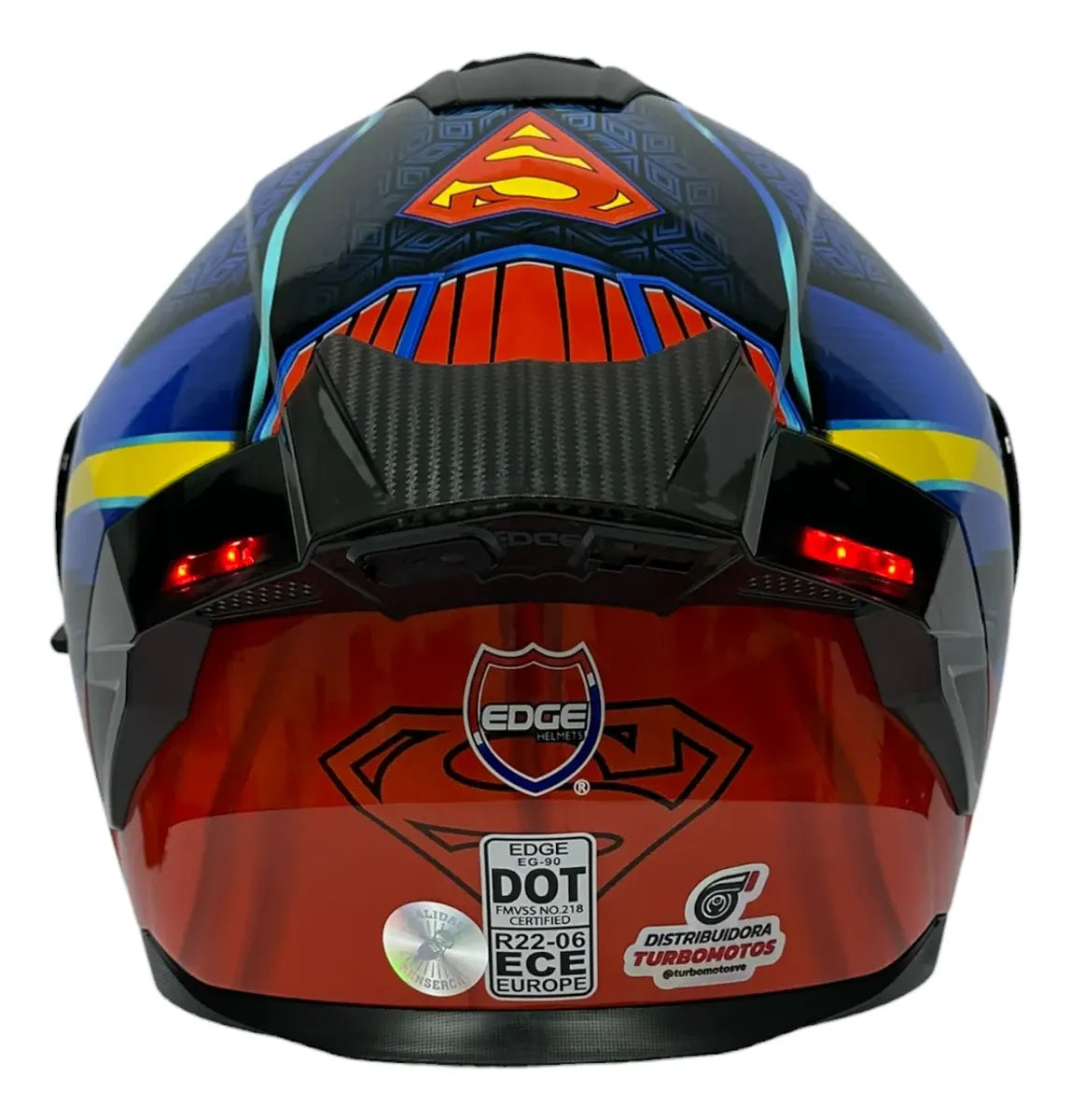 Edge Casco Abatible Boston Superman