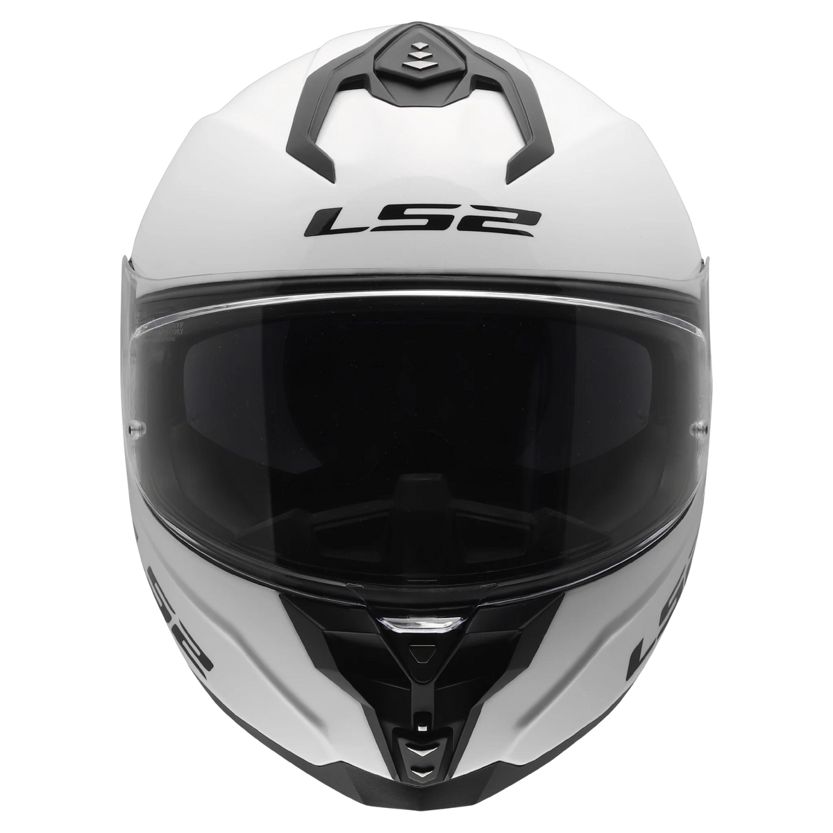 Casco LS2 Challenger II Solid - White Black Gloss
