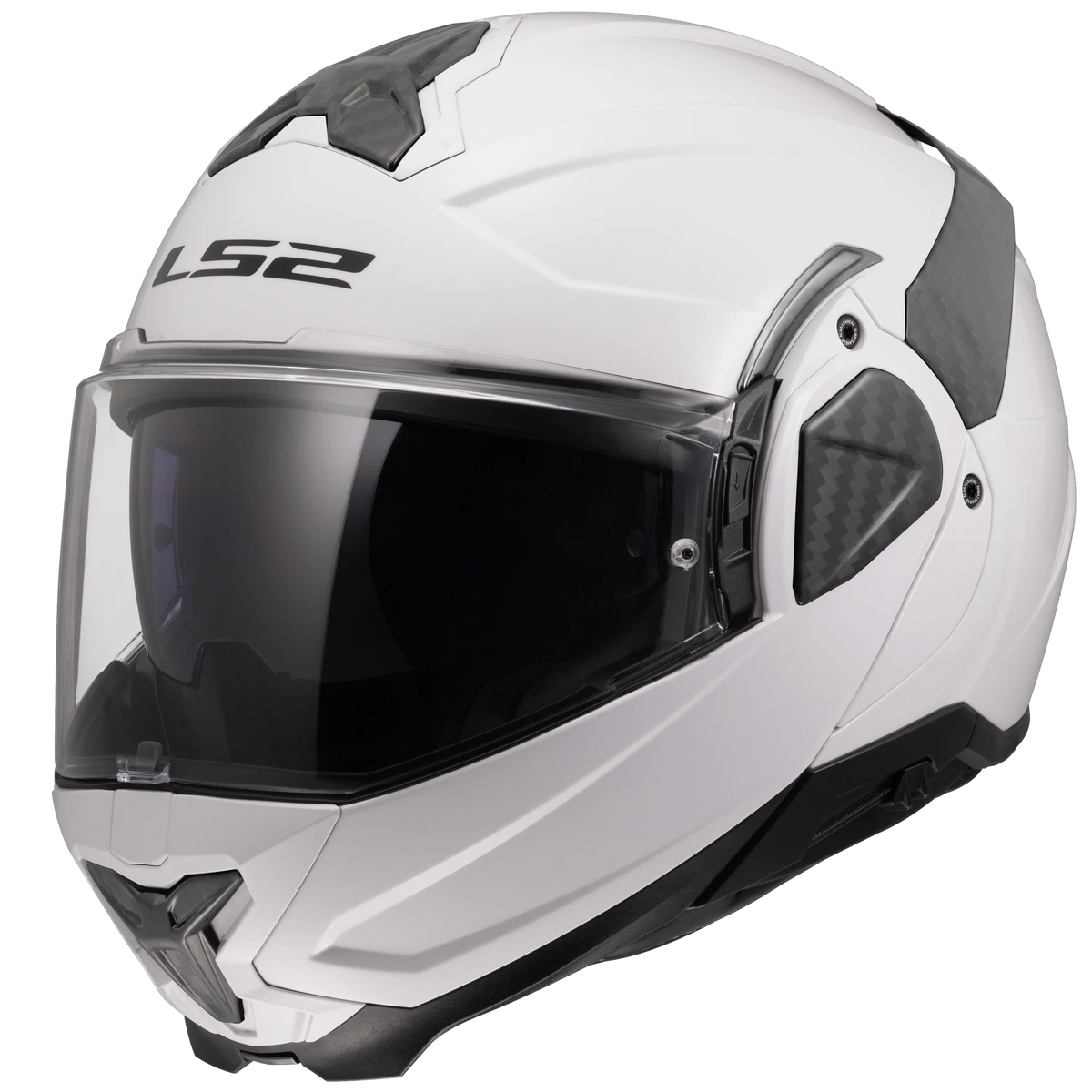 Casco LS2 Advant II Solid - White Gloss
