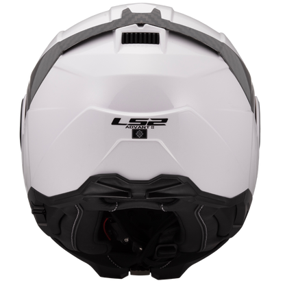 Casco LS2 Advant II Solid - White Gloss