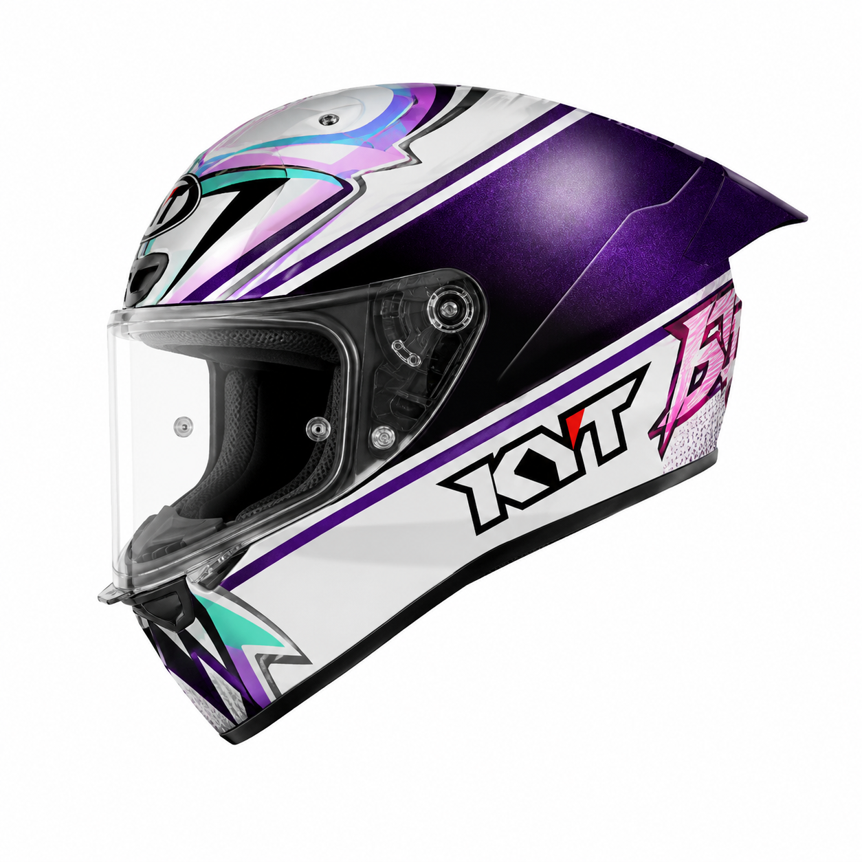 Casco KYT KX-1 Race GP Bastianini Replica 2024 FIM