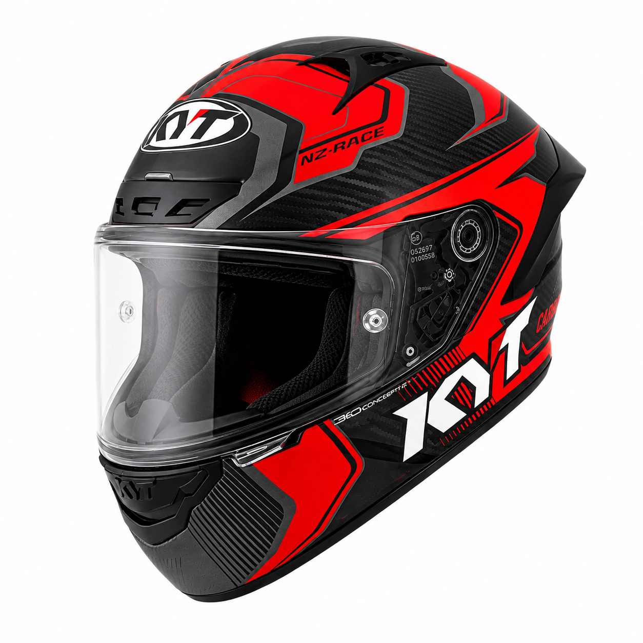 Casco KYT NZ-Race Carbon Competition - Giga Racing