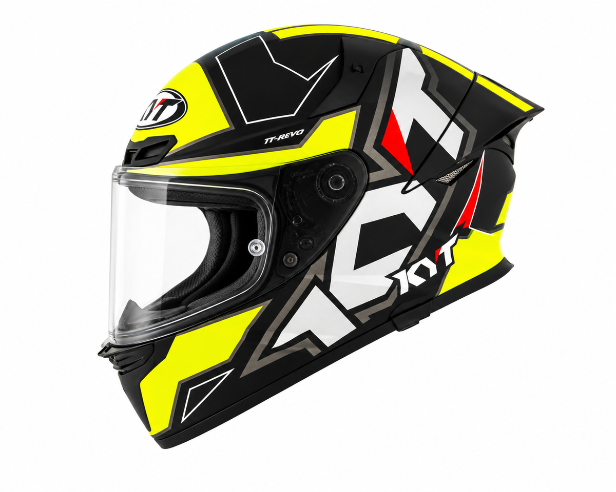 Casco KYT TT Revo Electron - Giga Racing