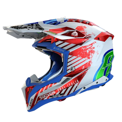 Casco Airoh Aviator 3 Six Days Italia - UNICA PIEZA M/58