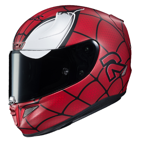 Casco HJC RPHA 11 Spider-Man - Black Red - vista 1