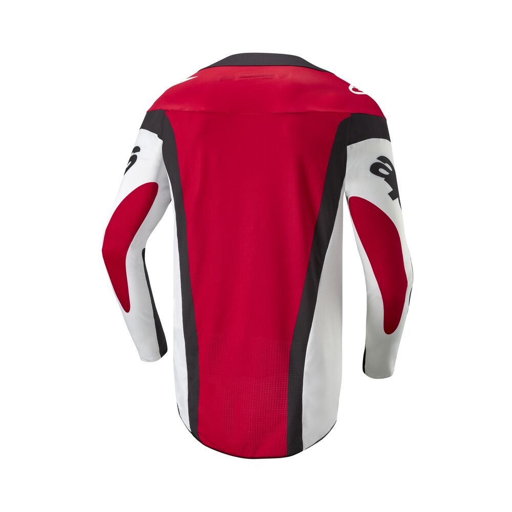 Jersey Alpinestars Techstar Ocuri - Mars Red White Black - 3767024-3111 - vista 2