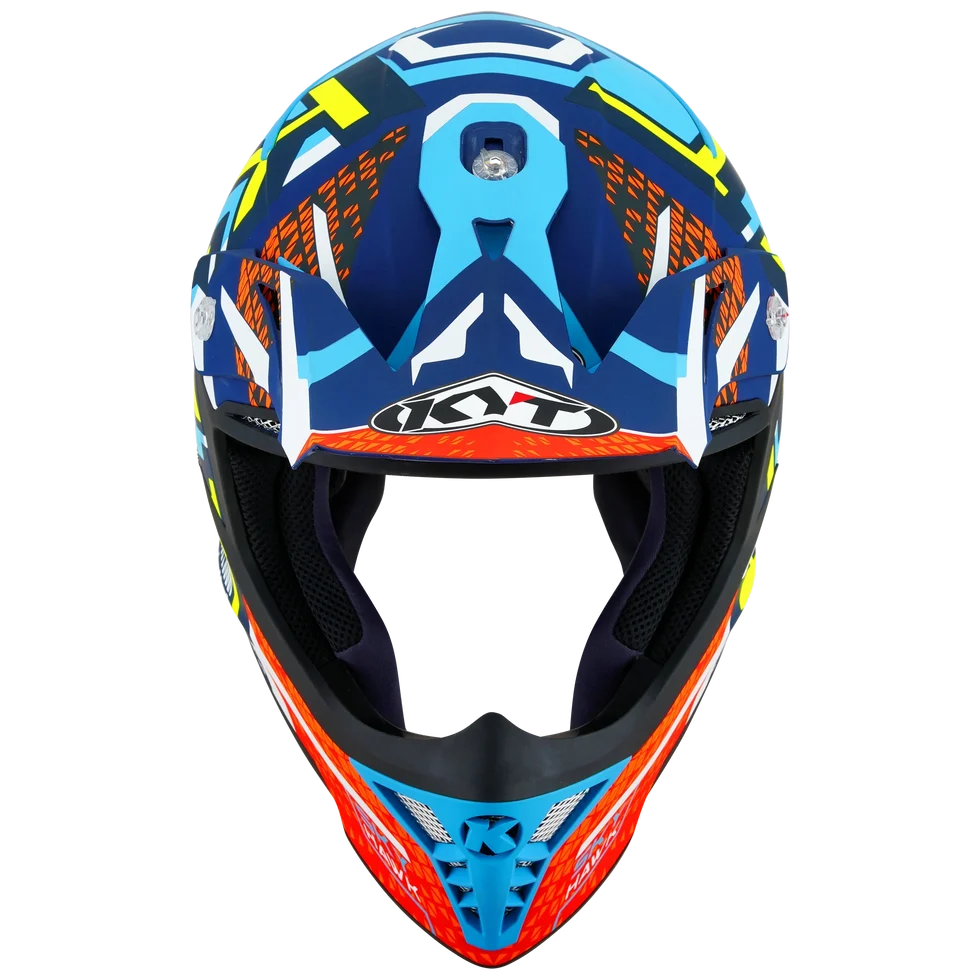 Casco KYT MX Skyhawk Hyperflow