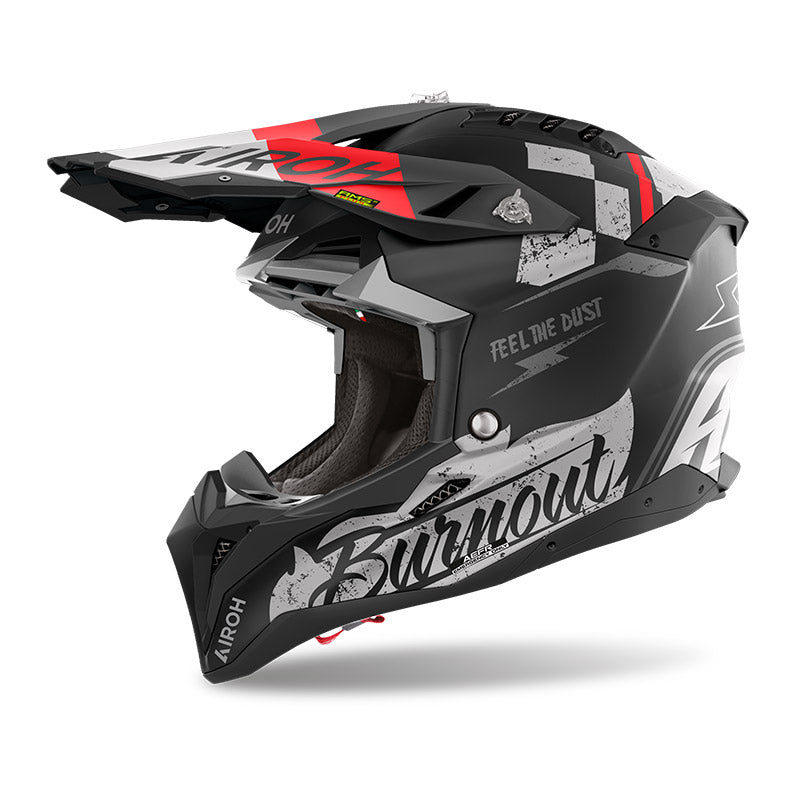 Casco Airoh Aviator 3 Burnout | Competición Off-Road – Giga Racing