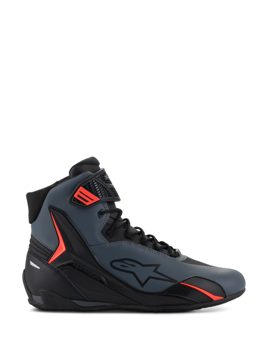 Calzado Alpinestars Faster-4 - Black Gray Red Fluo