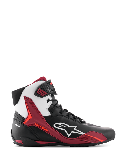 Calzado Alpinestars Faster-4 - Black White Dark Red
