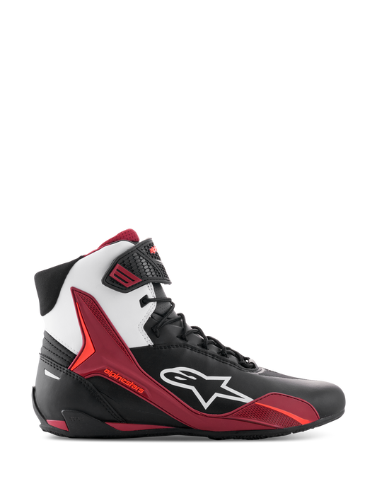 Calzado Alpinestars Faster-4 - Black White Dark Red