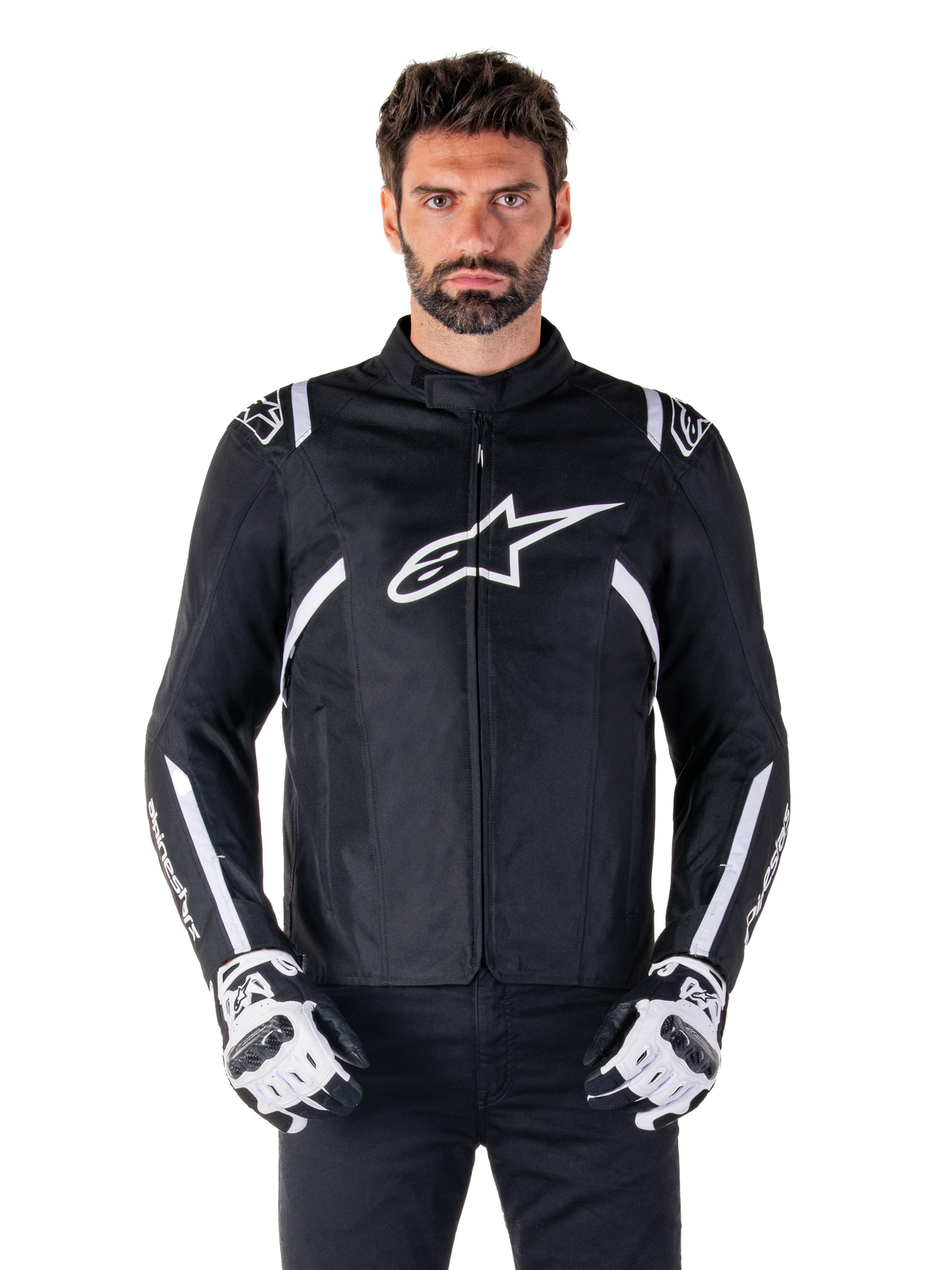Chaqueta Alpinestars T-SPS V2 Waterproof - Black/White