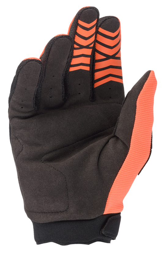 Guantes Alpinestars Juvenil Full Bore - Orange/Black