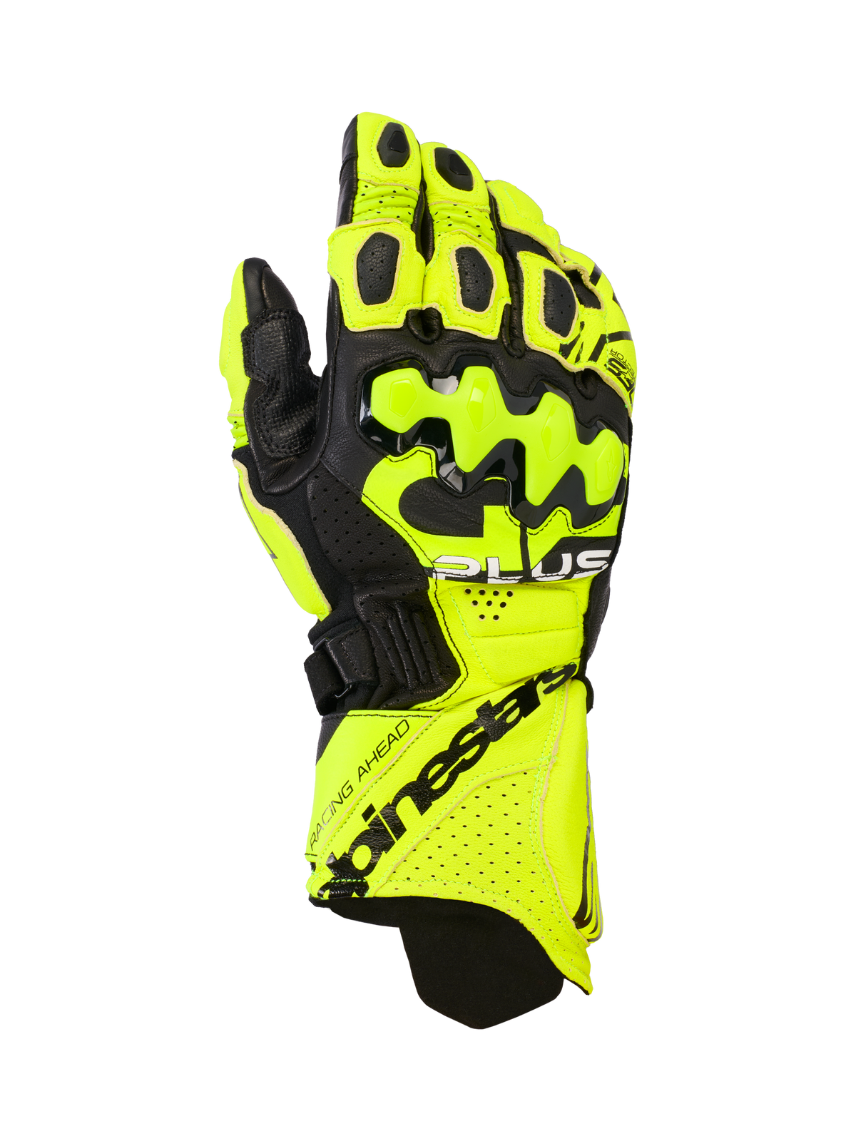 Guantes Alpinestars Gp Plus R V3 Leather - Yellow Fluo Black