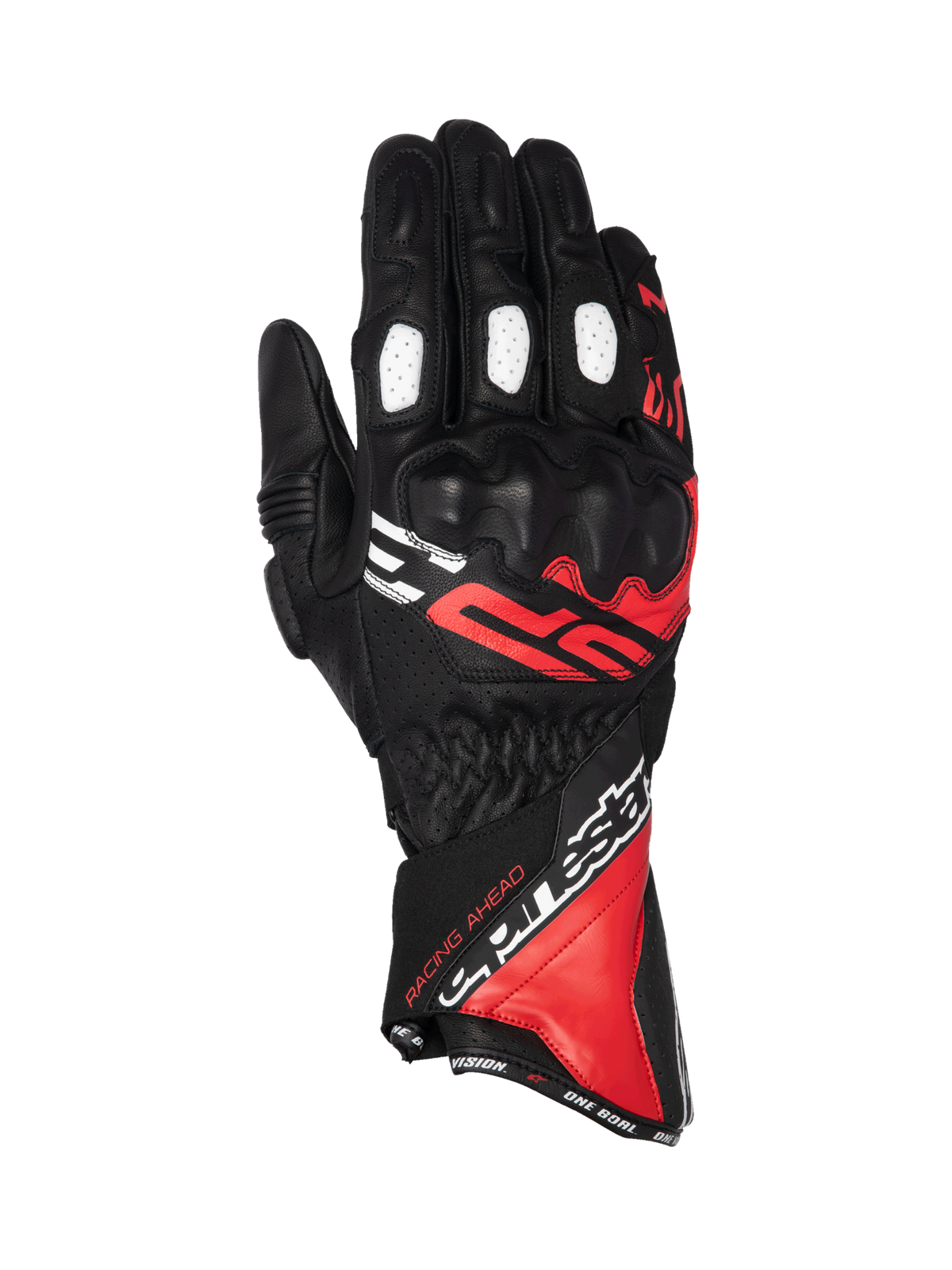 Guantes Alpinestars SP-3 - Black Bright Red White