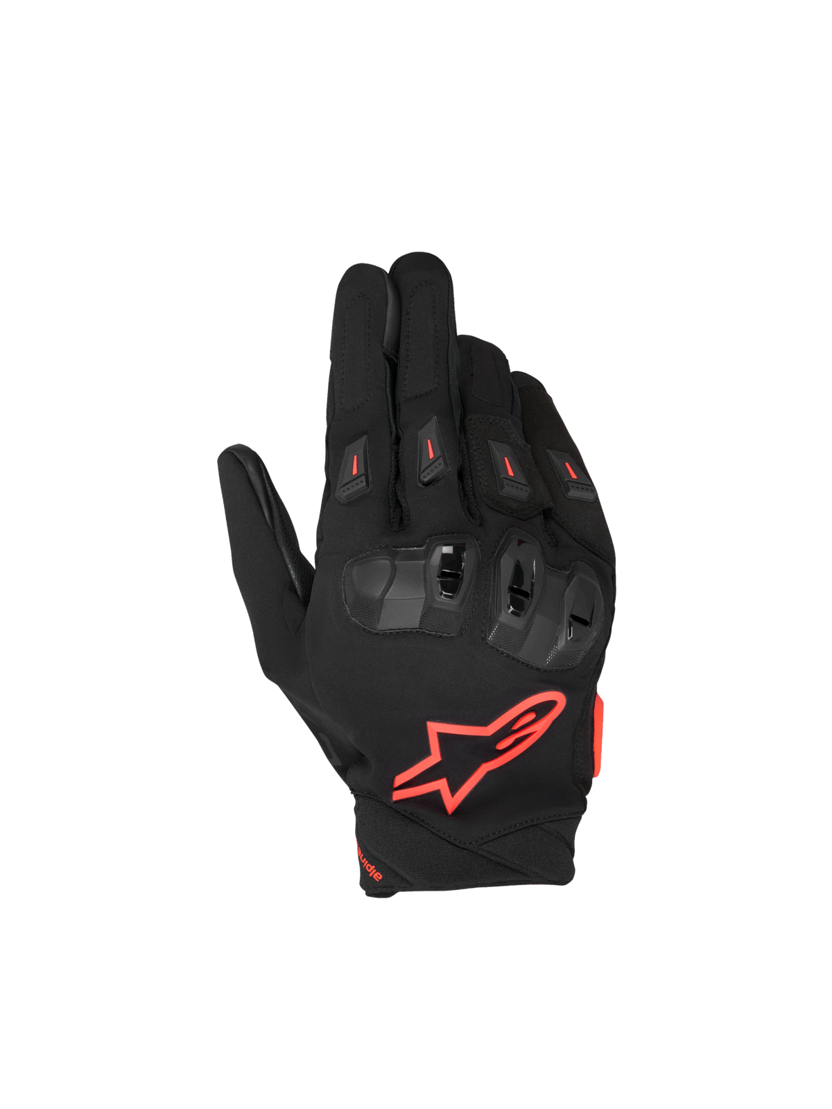 Guantes Alpinestars SP X 3 - Black/Red Flo