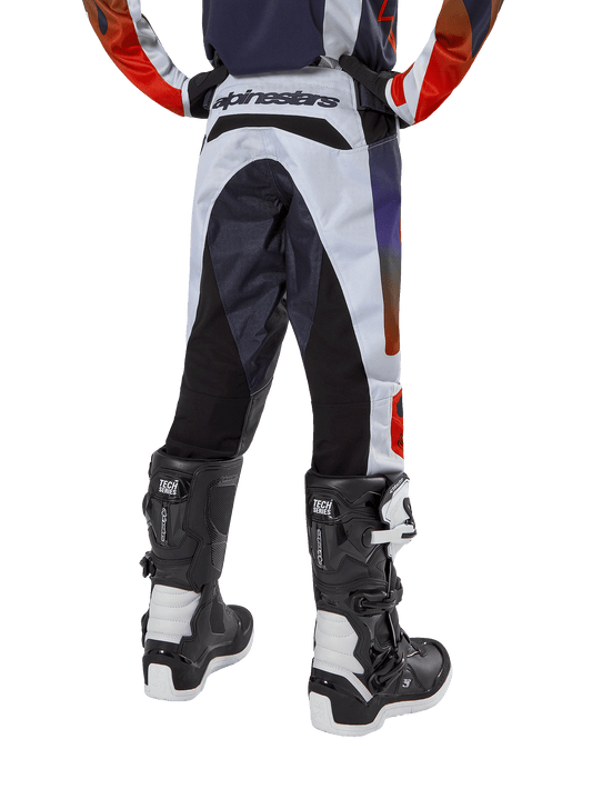 Pantalon Alpinestars Juvenil 2024 Racer Hoen - Light Gray Hot Orange Black
