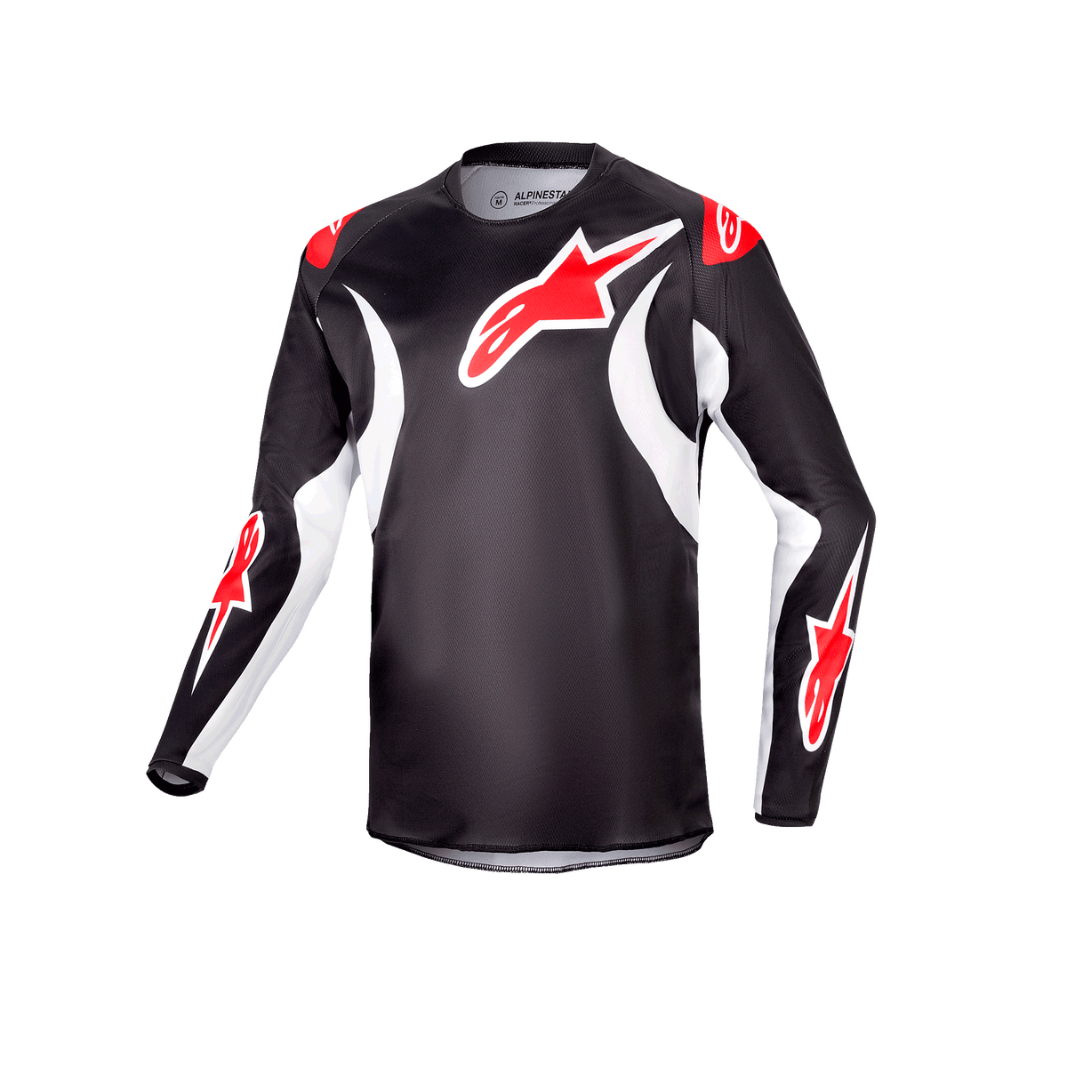 Jersey Alpinestars Juvenil 2024 Racer Lucent - Black White
