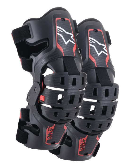 Rodilleras Alpinestars Juvenil Bionic 5S Knee - Black Red