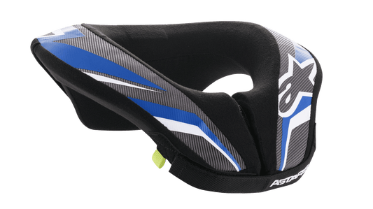 Protector cervical Alpinestars Juvenil Sequence Neck Roll - Black Anthracite Blue