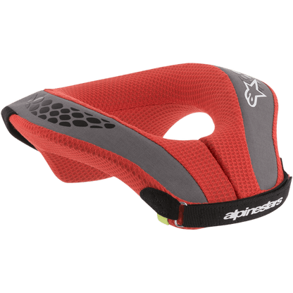 Protector cervical Alpinestars Juvenil Sequence Neck Roll - Black/Red