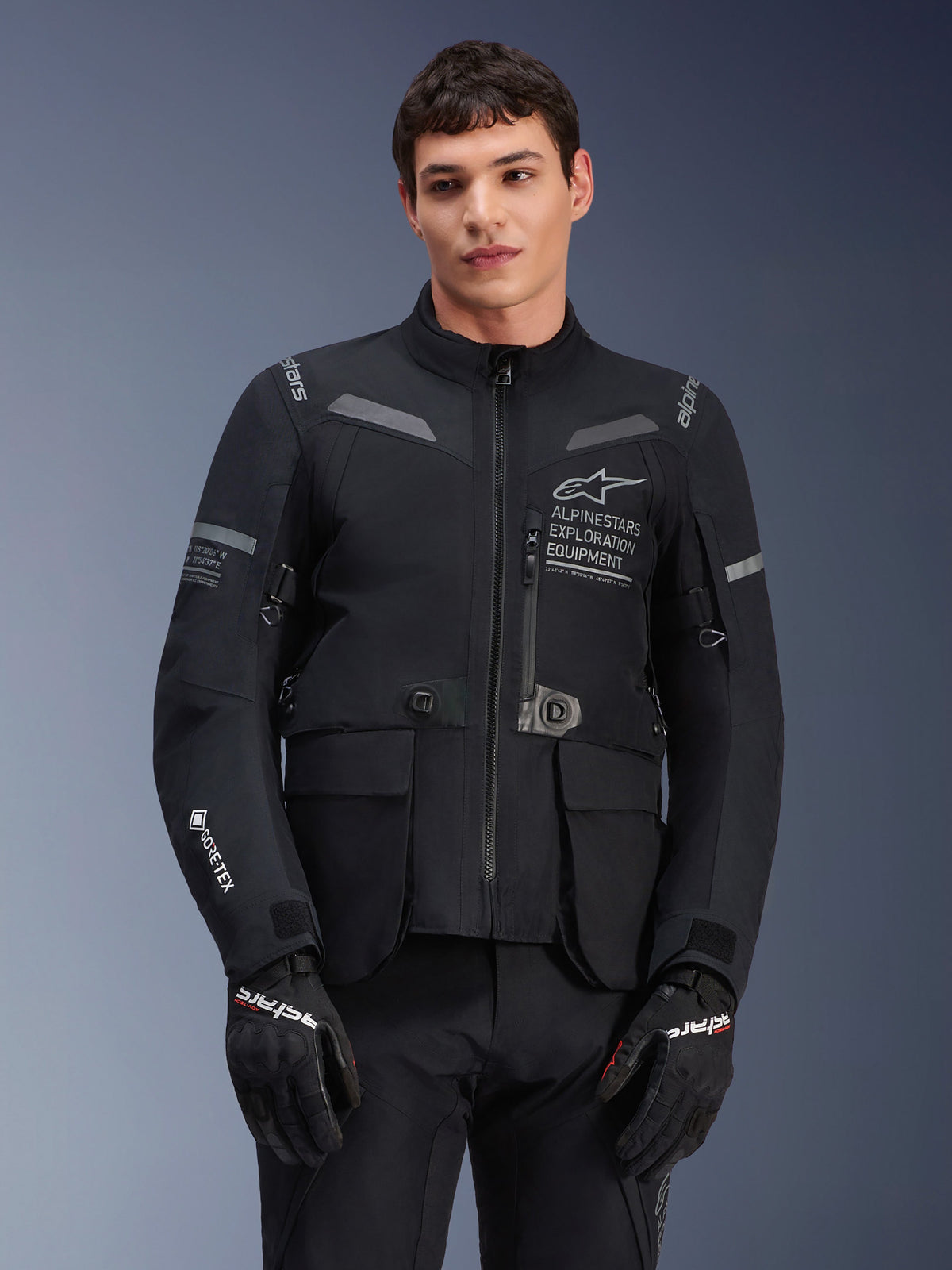 Chaqueta Alpinestars ST-7  GORE-TEX - Black Dark Gray