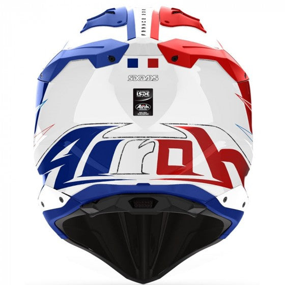 Casco Airoh Sixday Italia especial para motocross diseño exclusivo