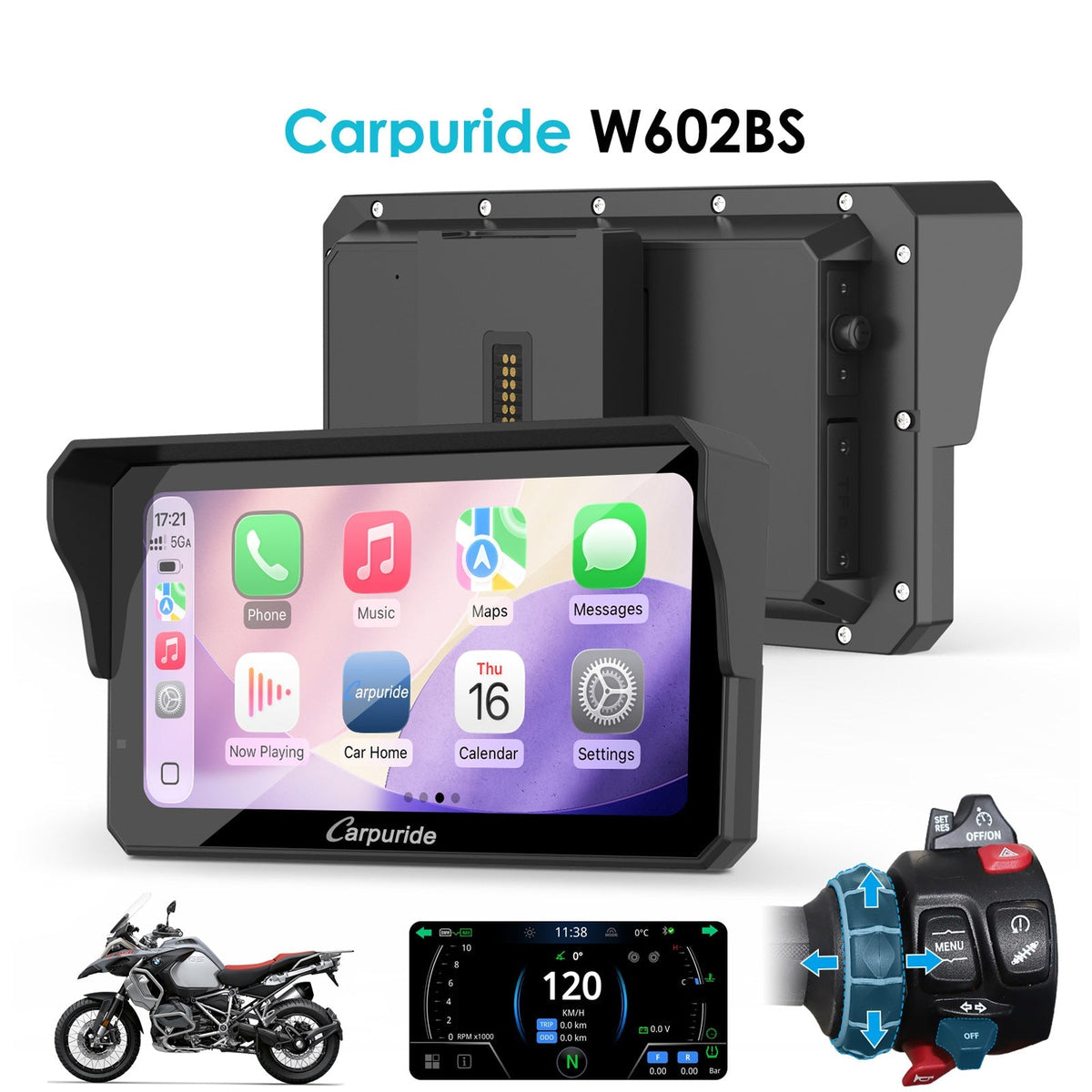 Pantalla Carpuride W602BS - imagen oficial