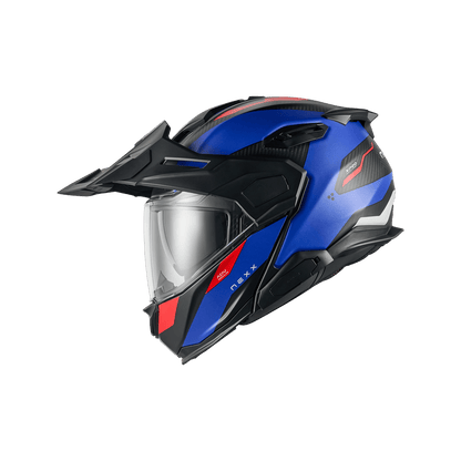 Casco Nexx X.LIFECOUNTRY Terra - BLUE.RED MT - vista 1