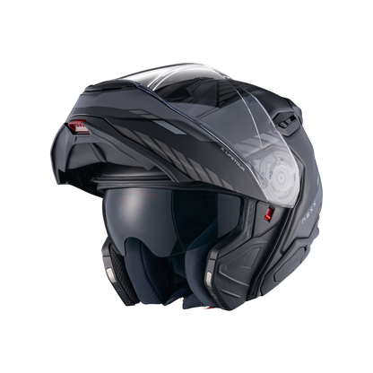 Casco Nexx X.LIFETOUR Globe - BLACK.GREY MT - vista 2