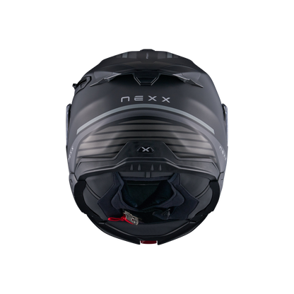 Casco Nexx X.LIFETOUR Globe - BLACK.GREY MT - vista 3