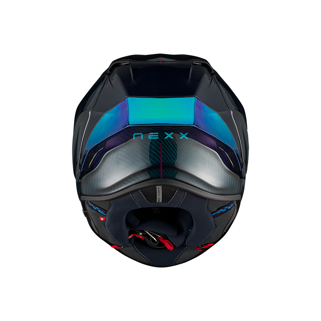 Casco Nexx X.R3R Hadal - CARBON BLUE TEAL - vista 3