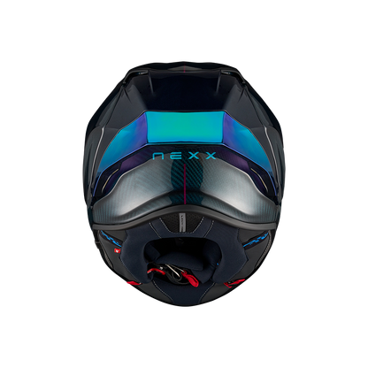 Casco Nexx X.R3R Hadal - CARBON BLUE TEAL - vista 3