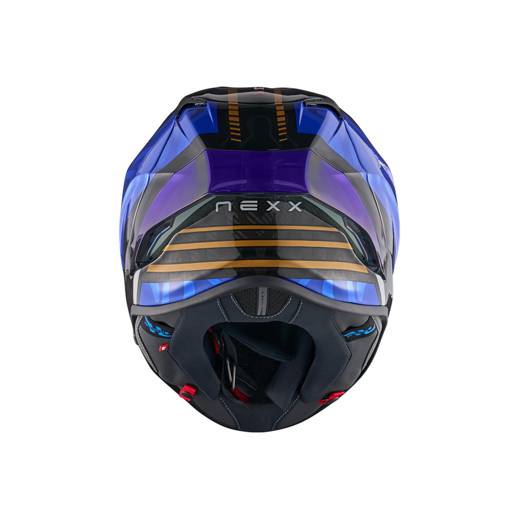 Casco Nexx X.R3R Swirl - DEEP BLUE - vista 3