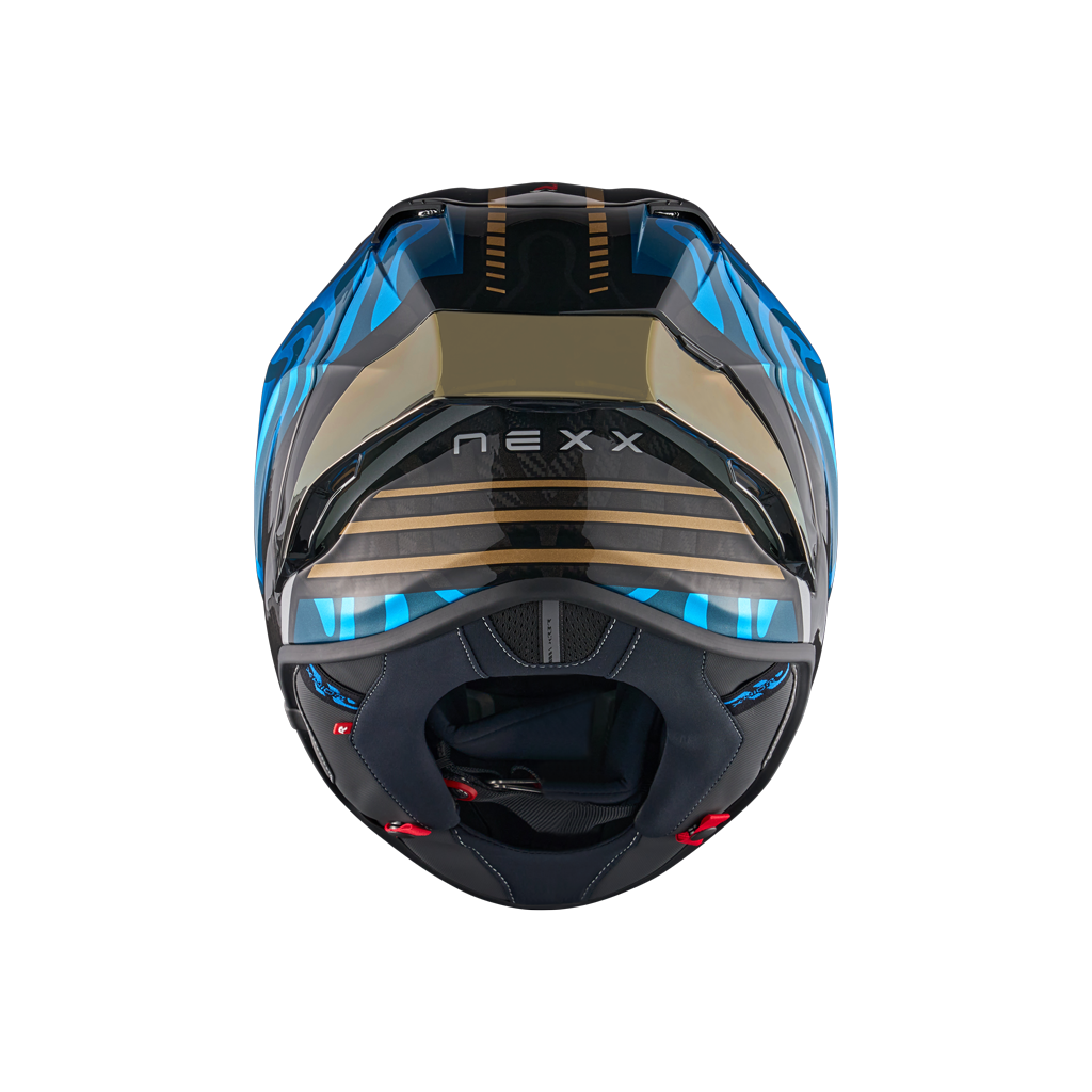 Casco Nexx X.R3R Swirl - SKY BLUE - vista 3