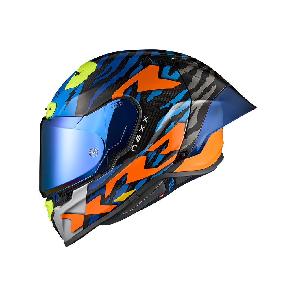 Casco Nexx X.R3R Ziger - ORANGE.BLUE - vista 1