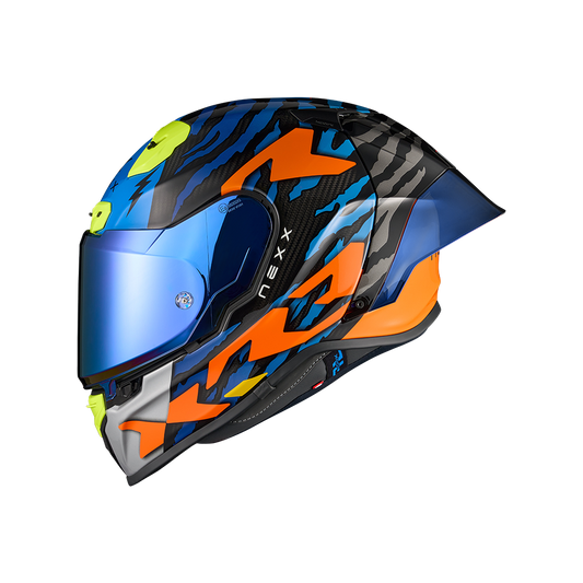 Casco Nexx X.R3R Ziger - ORANGE.BLUE - vista 1