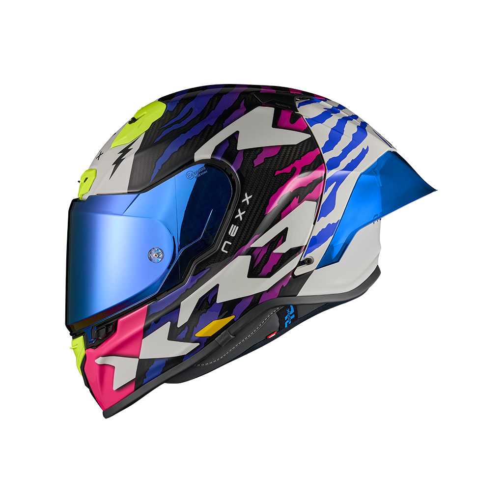 Casco Nexx X.R3R Ziger - PURPLE.BLUE - vista 1