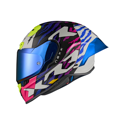 Casco Nexx X.R3R Ziger - PURPLE.BLUE - vista 1