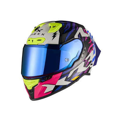 Casco Nexx X.R3R Ziger - PURPLE.BLUE - vista 2