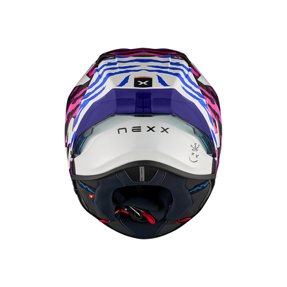 Casco Nexx X.R3R Ziger - PURPLE.BLUE - vista 3