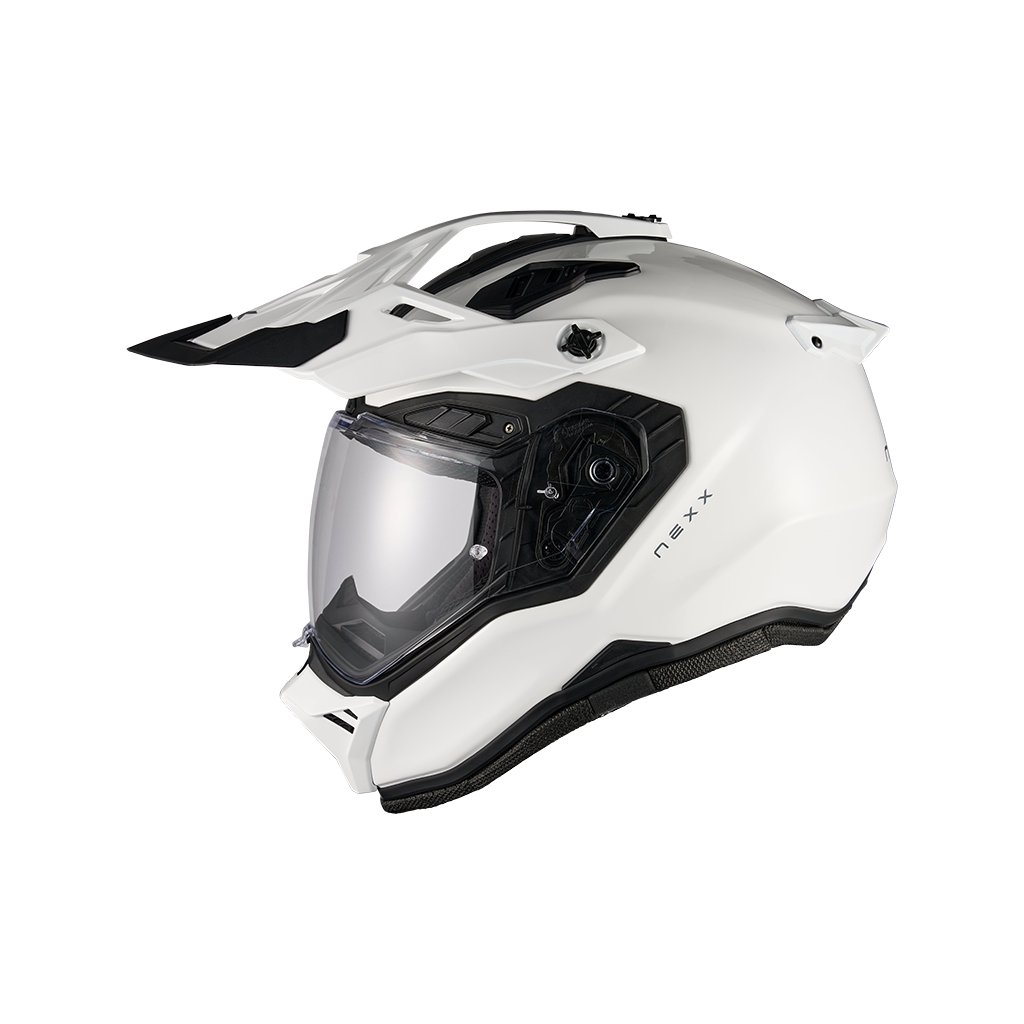 Casco Nexx X.RALLY Plain - WHITE - vista 1