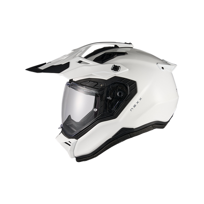 Casco Nexx X.RALLY Plain - WHITE - vista 1