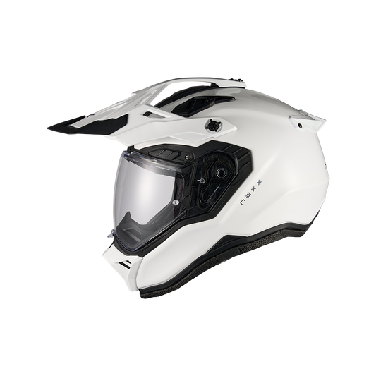 Casco Nexx X.RALLY Plain - WHITE - vista 1