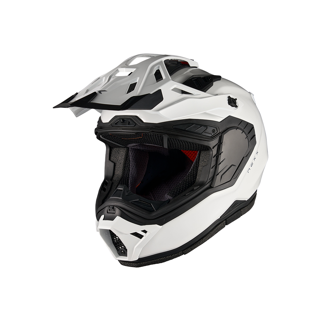 Casco Nexx X.RALLY Plain - WHITE - vista 3