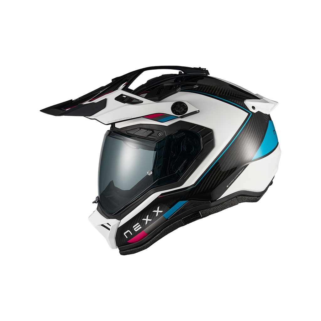 Casco Nexx X.RALLY Raid - BLUE.PINK - vista 1