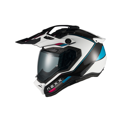 Casco Nexx X.RALLY Raid - BLUE.PINK - vista 1
