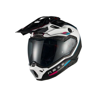 Casco Nexx X.RALLY Raid - BLUE.PINK - vista 2