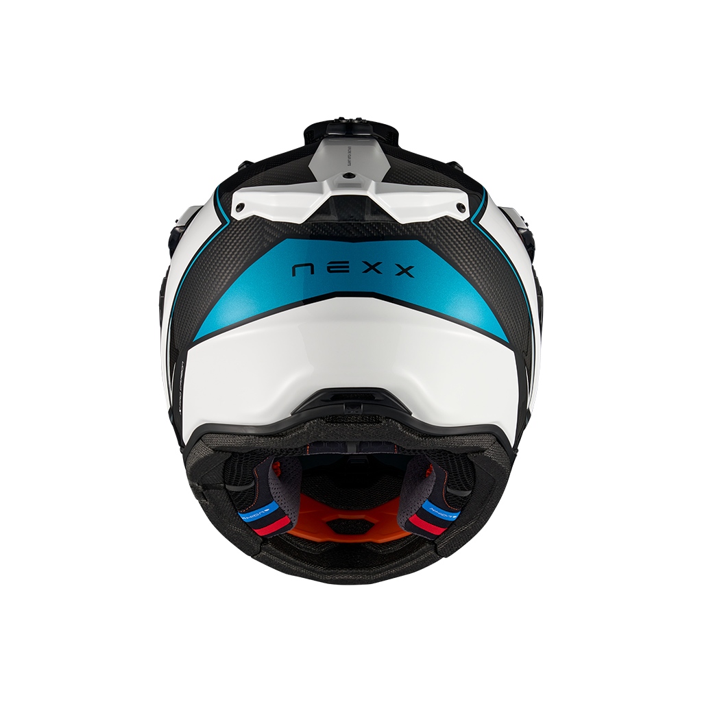 Casco Nexx X.RALLY Raid - BLUE.PINK - vista 3