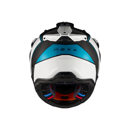 Casco Nexx X.RALLY Raid - BLUE.PINK - vista 3